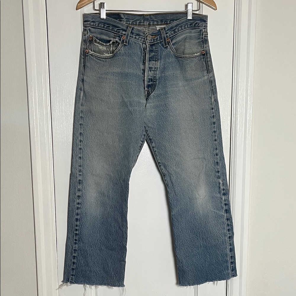 Levi's Vintage 501XX Jeans with raw hem